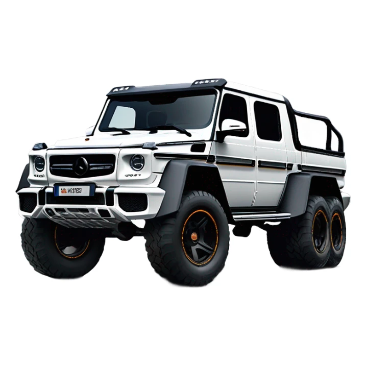Classe g63 brabus 6x6 sticker