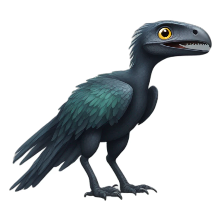 pyroraptor sticker