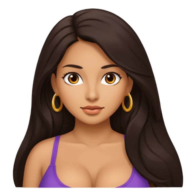 Latina big boobs  sticker