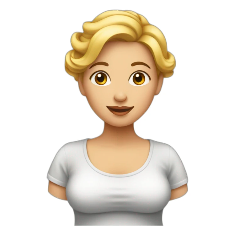 Femme enceinte sticker