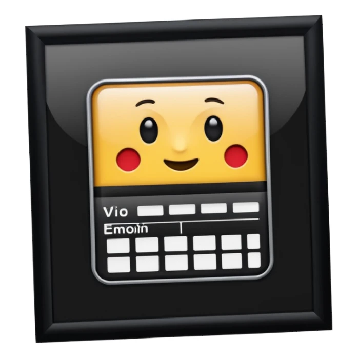 Movie with a video sticker