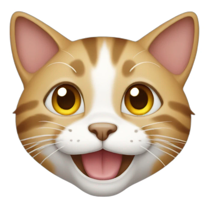 Happy cat sticker