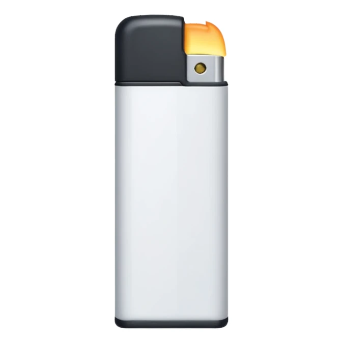 white lighter sticker