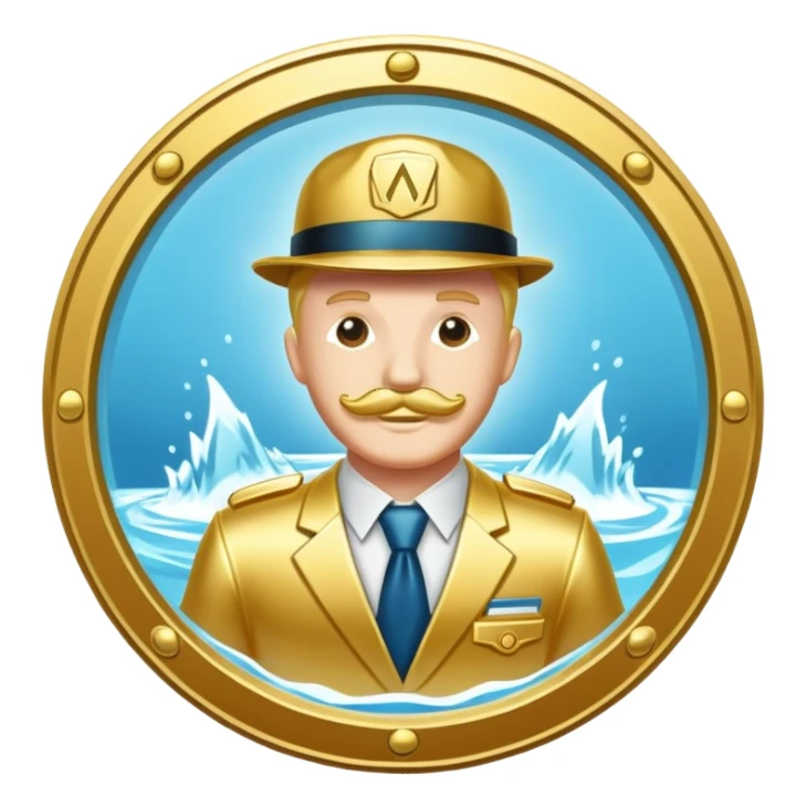 Monopoly hydro specialist badge  sticker