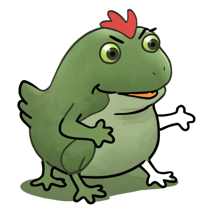 Chicken jockey  sticker