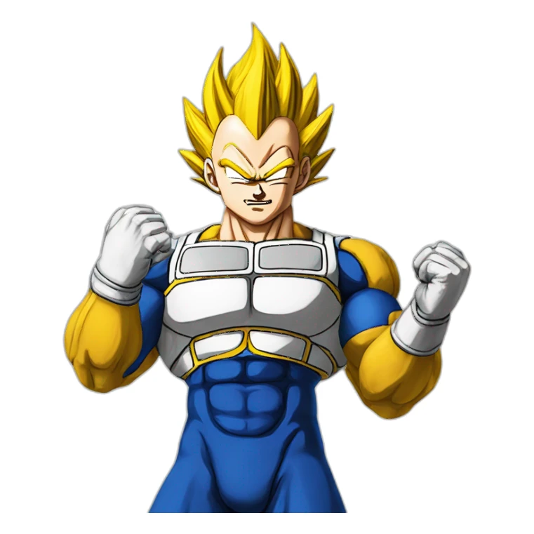 majin vegeta sticker