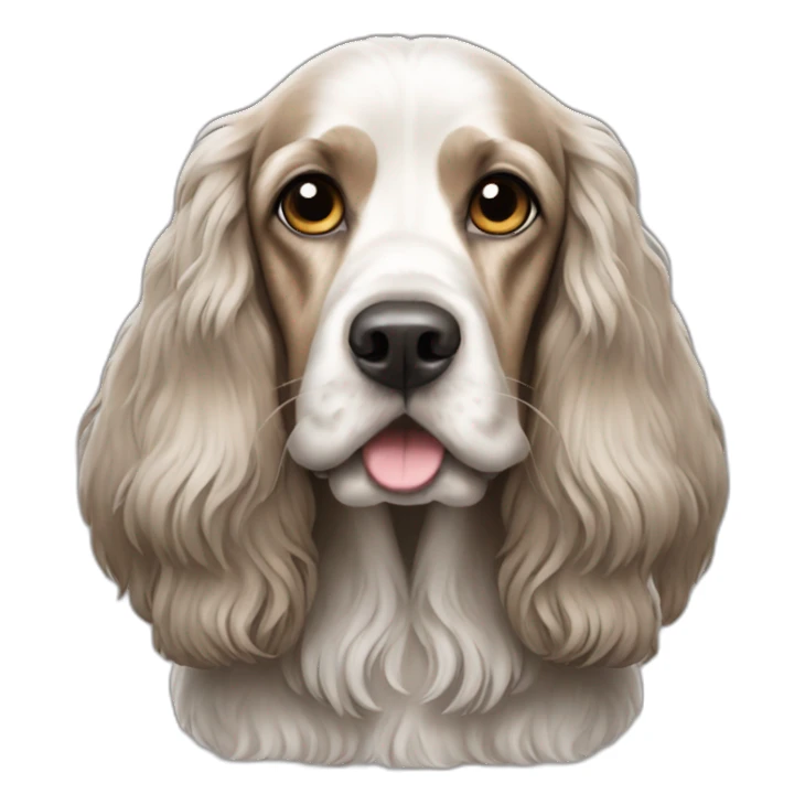 Dog-english-cocker-spaniel-full-body sticker