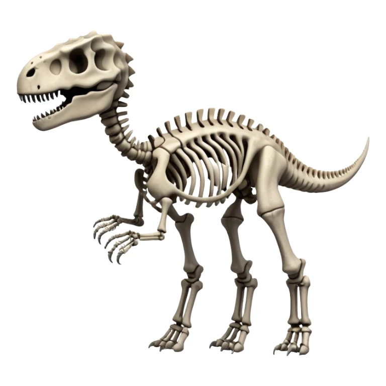 Dinosaur Skeleton sticker