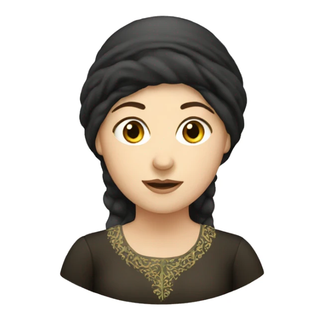 Circassian women sticker