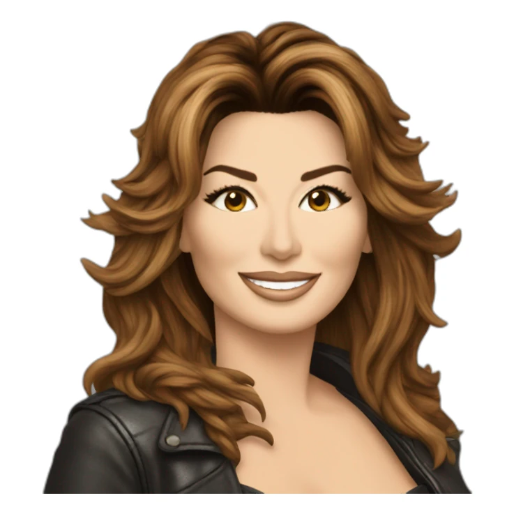 Shania Twain sticker