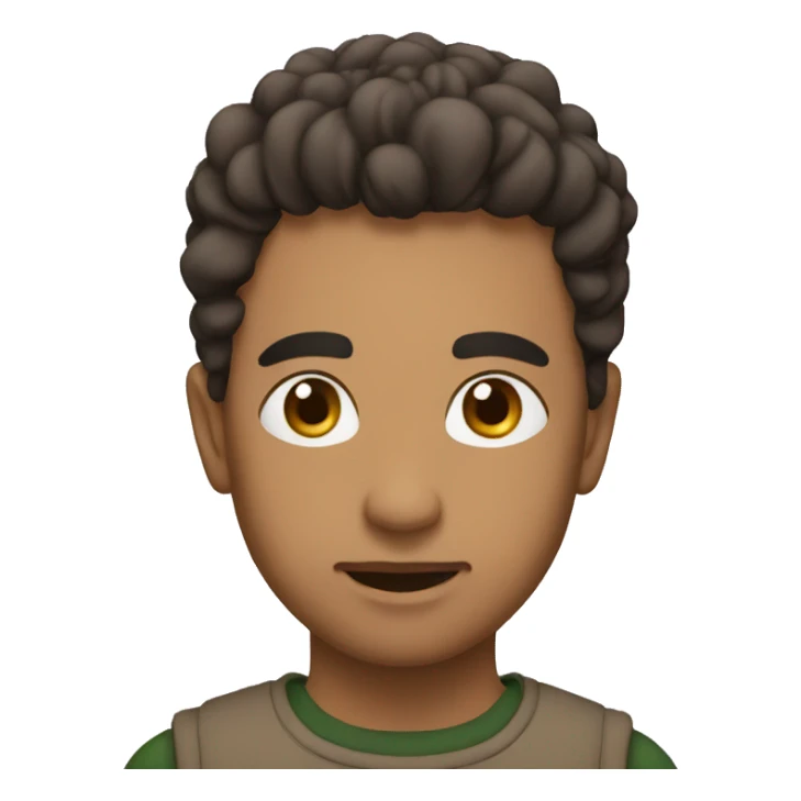 Kamal  with white hearts sticker