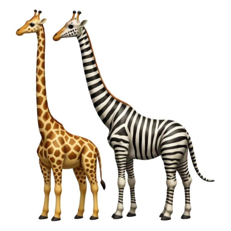 Zebra + Giraffe + Brachiosaurus = sticker