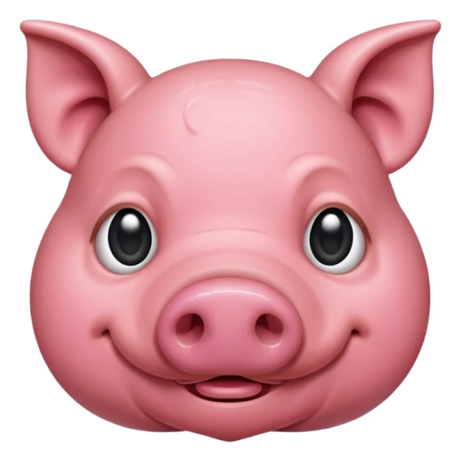 Pig snout sticker