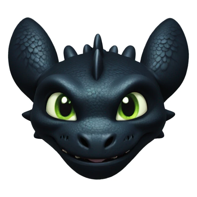 Night Fury Toothless dragon sticker