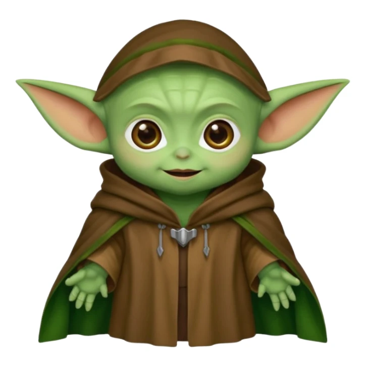 Baby yoda sticker