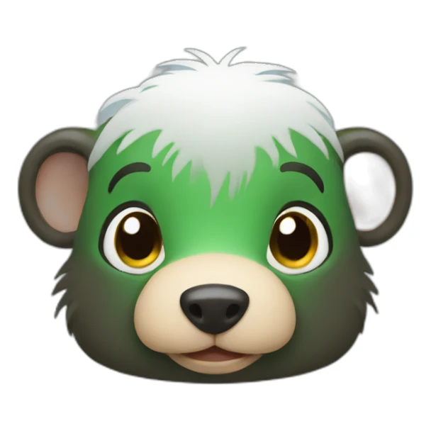 mole green sticker