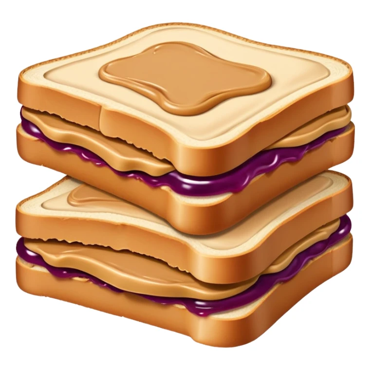 Peanut jelly sandwich  sticker