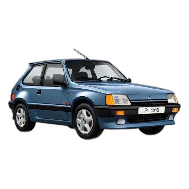 205 turbo peugeot sticker