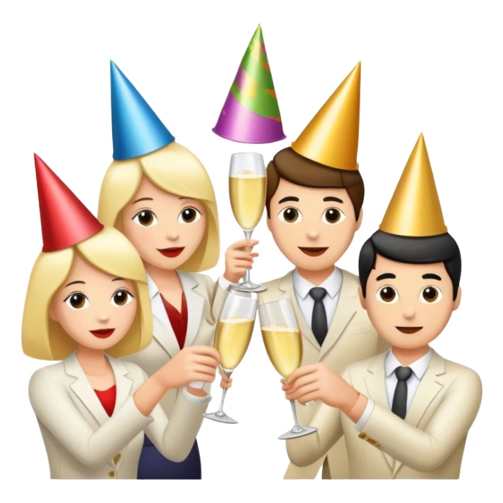 product launch celebration sticker