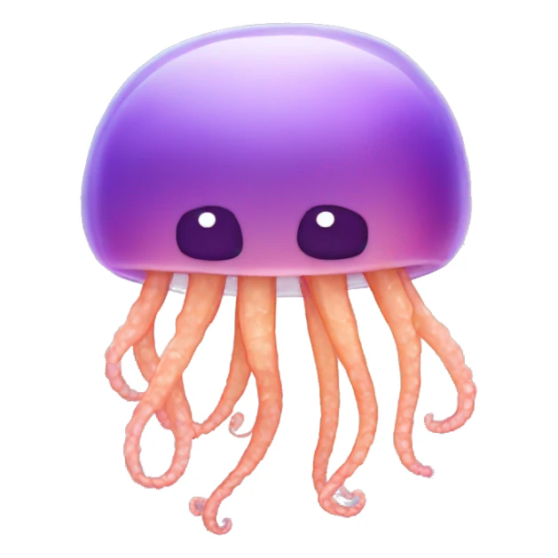 Jelly fish pastell sticker