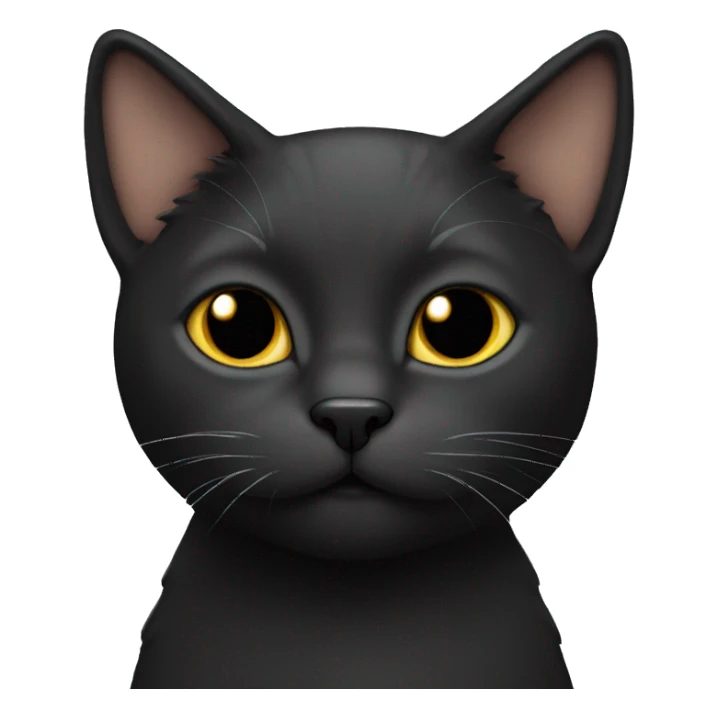 Cat that is black sticker