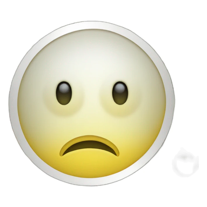 Yellow circle with dollar signs for eyes. sticker