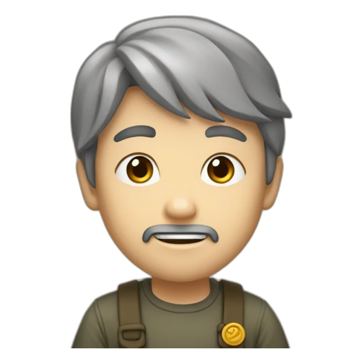 路边排便 sticker