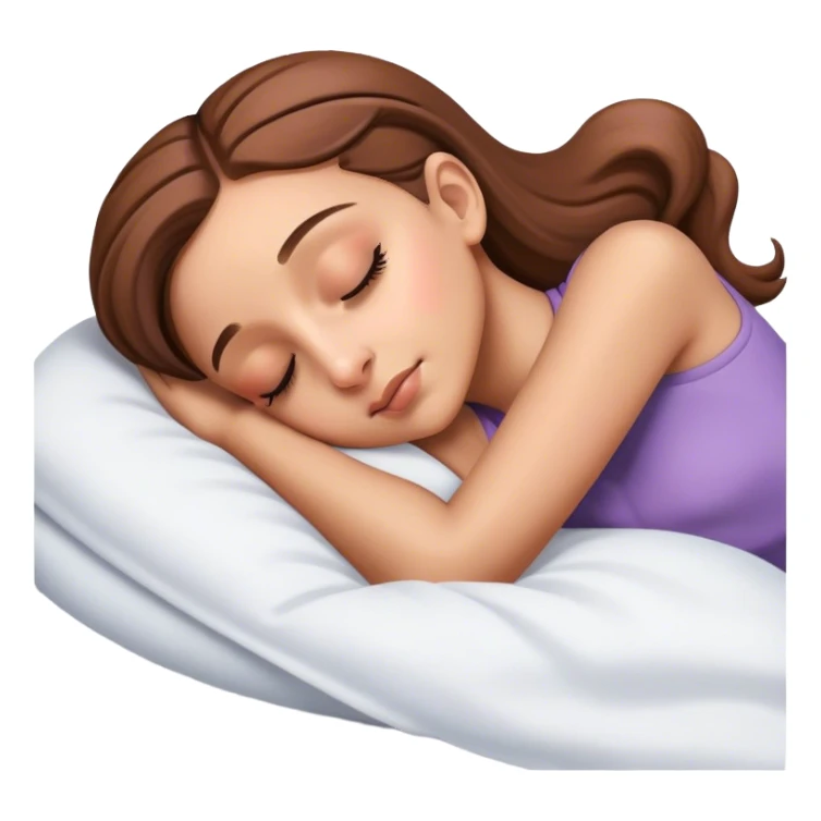 Ariana Grande sleeping sticker