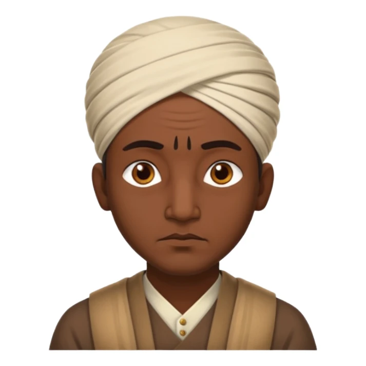 Indian man ugly  sticker