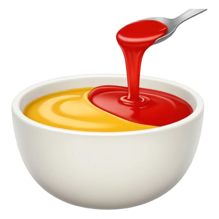 Mustard and kepucth together sticker