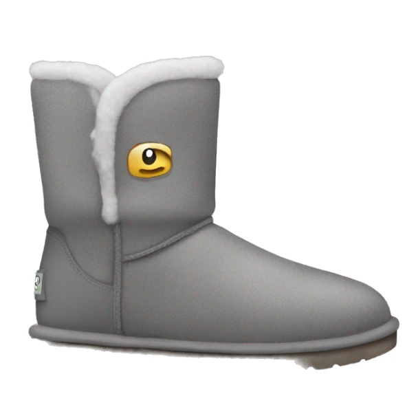 grey ugg sticker
