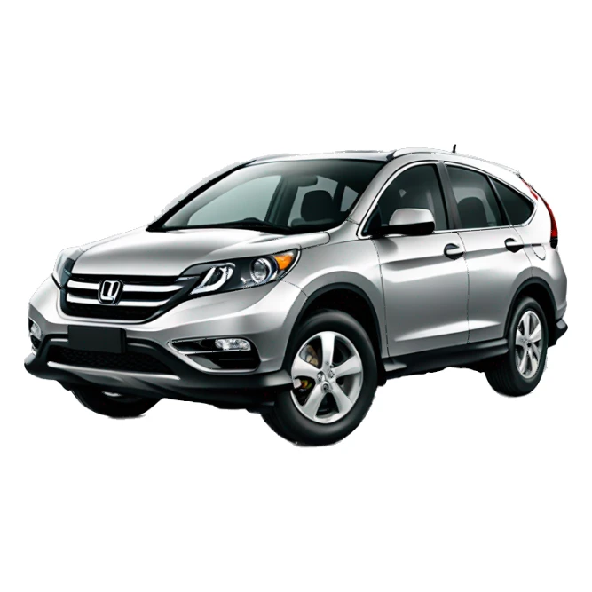 Honda CRV silver  sticker