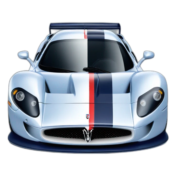 Maserati mc12  sticker