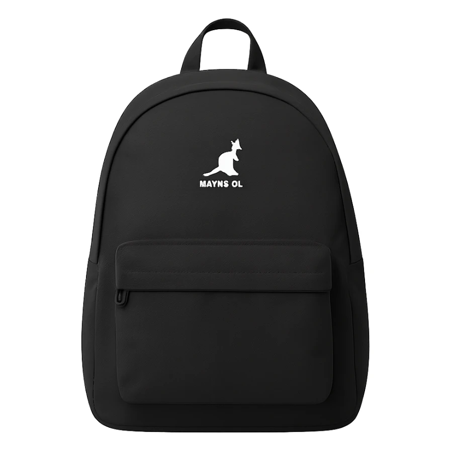 A Kangol backpack with small logo sticker