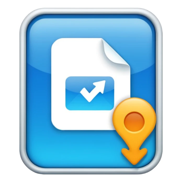 reports icon for site navigation sticker