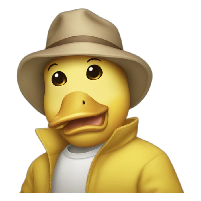 duckling artist sticker