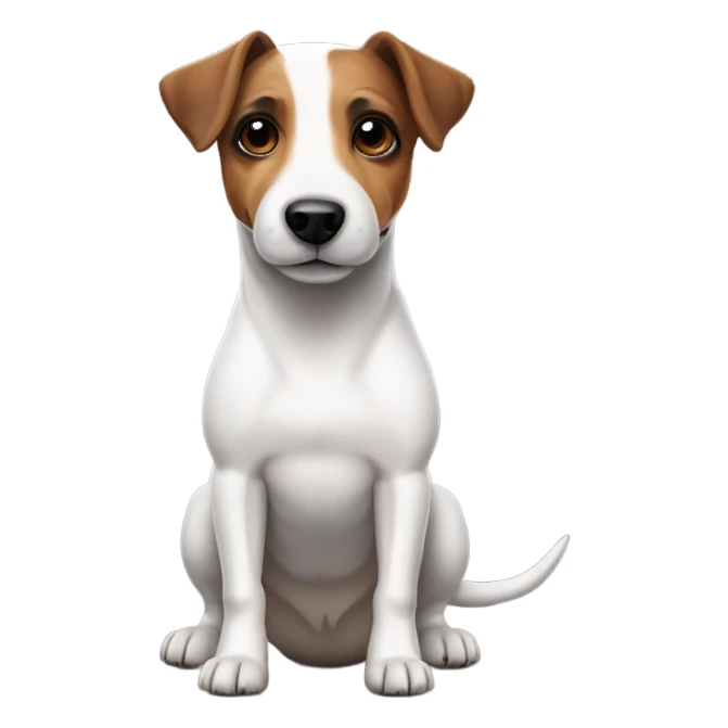 Jack Russel dog  sticker