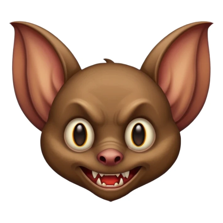 Vampire bat sticker