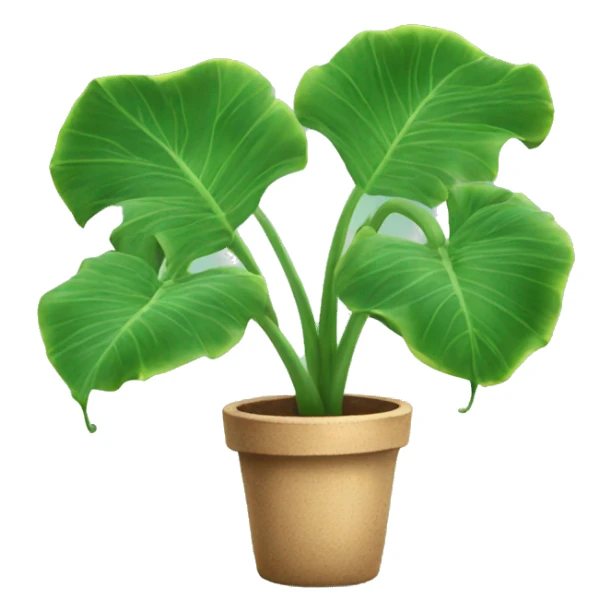 elephant ear plant in the bahamas sticker