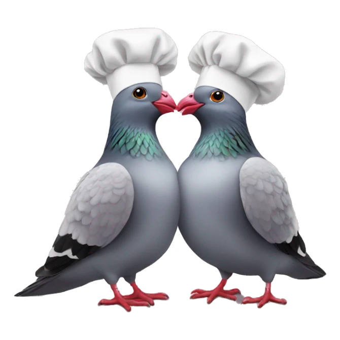 pigeon's chef kiss sticker