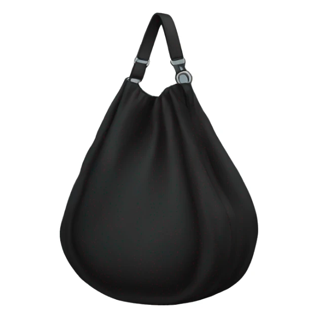 Black hobo bag  sticker