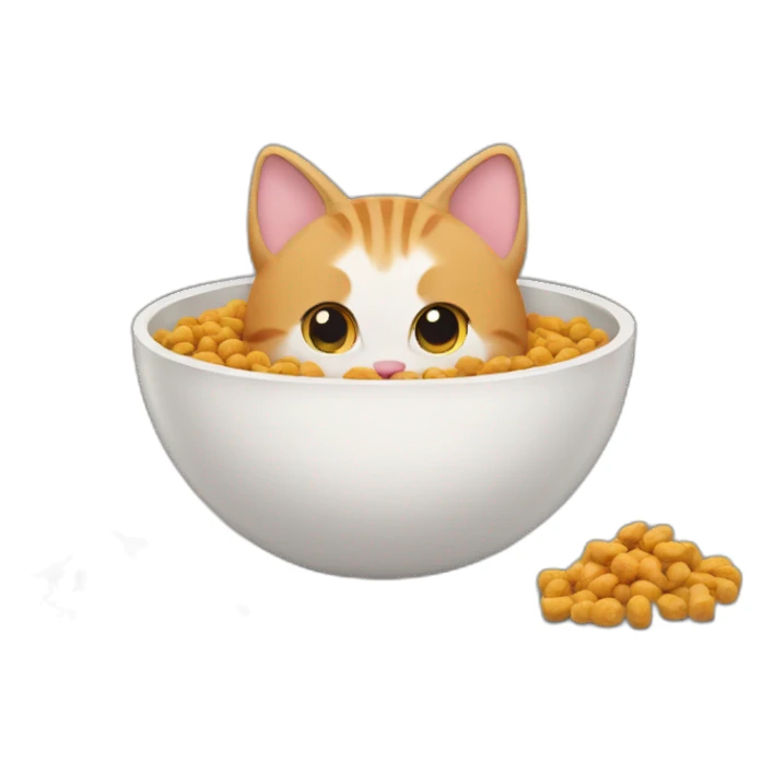 cat food sticker