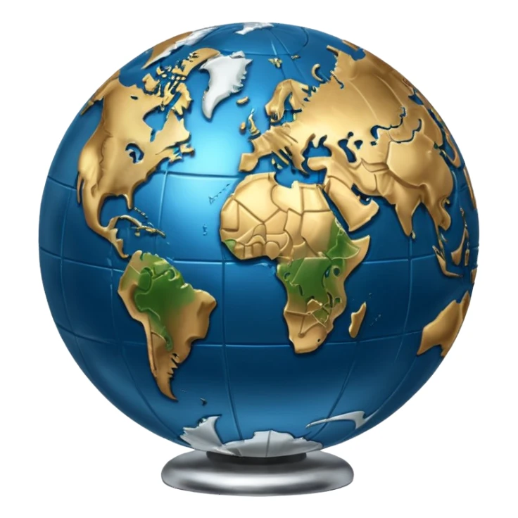 Planet earth boss  sticker