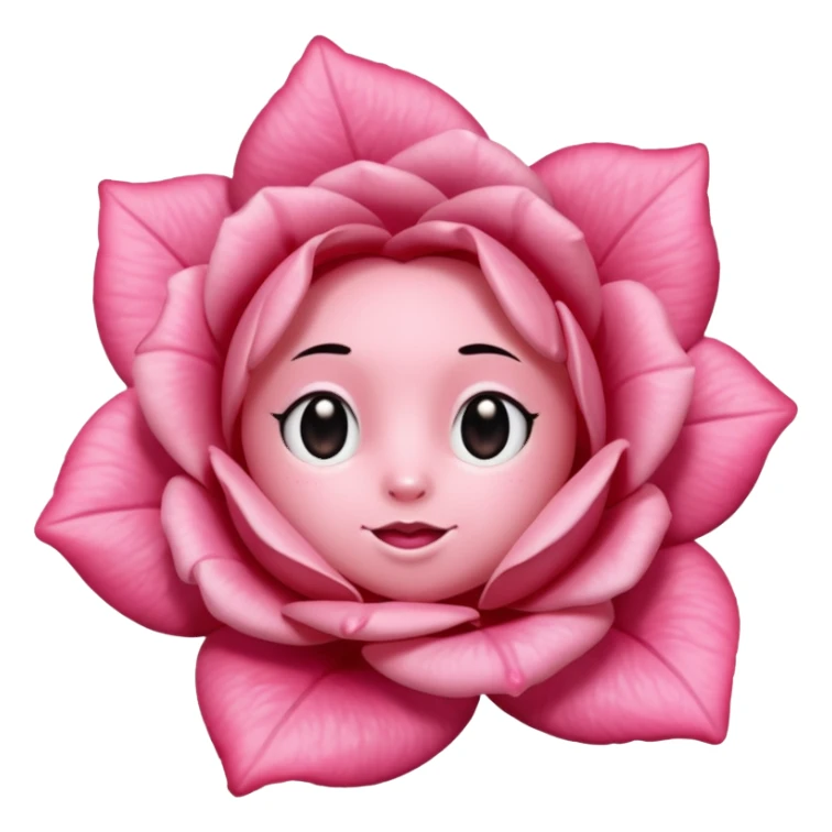 Labubu rose qui fait caca sticker