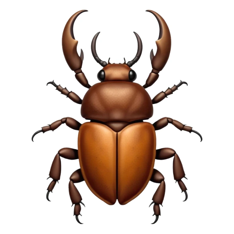 rhinoceros beetle sticker