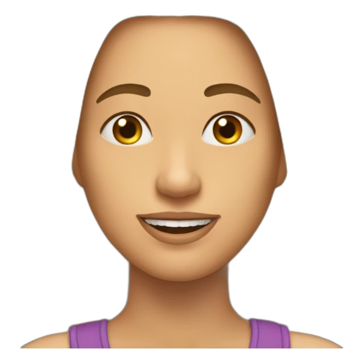 cara barba canosa sticker