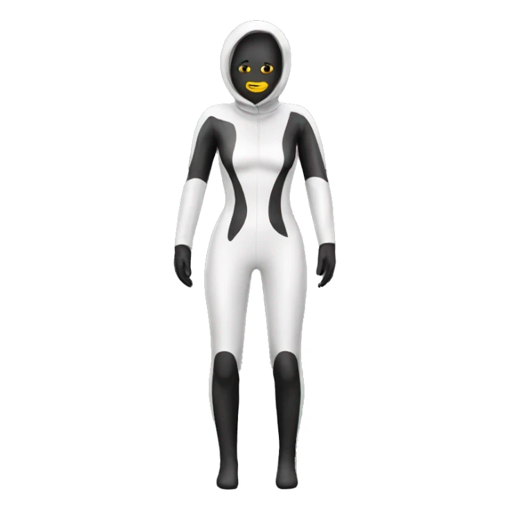 latex catsuit sticker