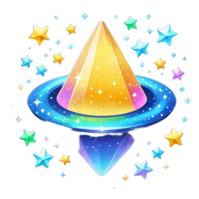 emoji like stardust sparkles sticker