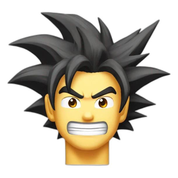 Sangoku super saiyan sticker