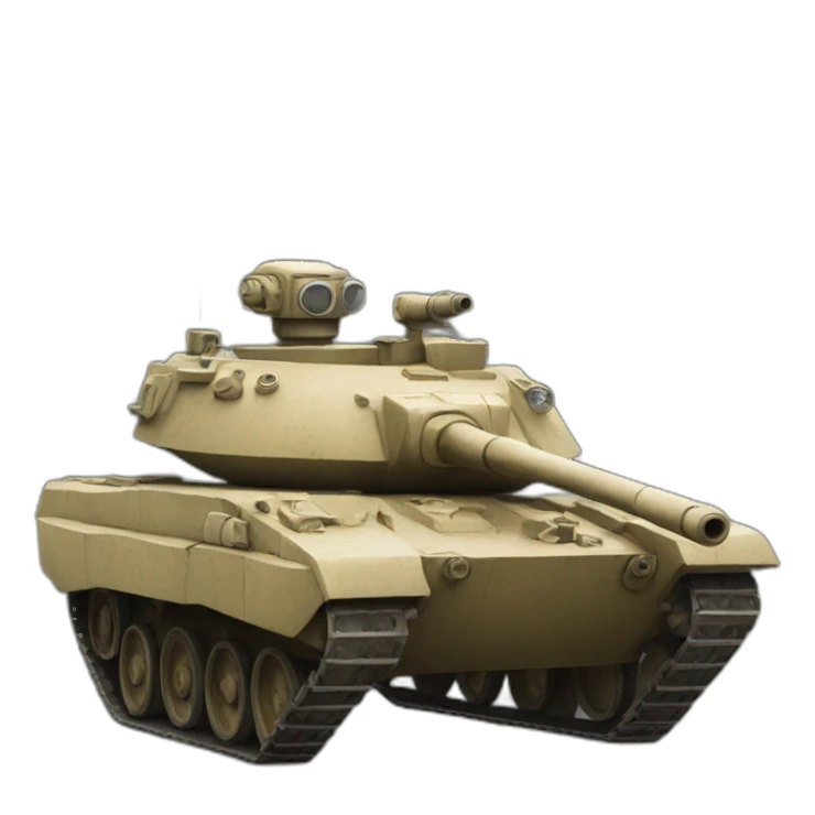 Happy tank sticker
